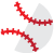 design element image of a softball